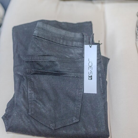 Joe's Jeans “Hi Honey” high rise curvy bootcut - Coated Black - 28-  NWT - Picture 5 of 6